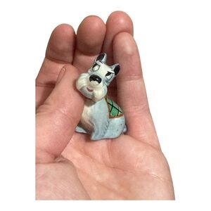 Disney Lady And The Tramp Jack Minature Hatbox Figure 1950's VTG Wade Whimsie